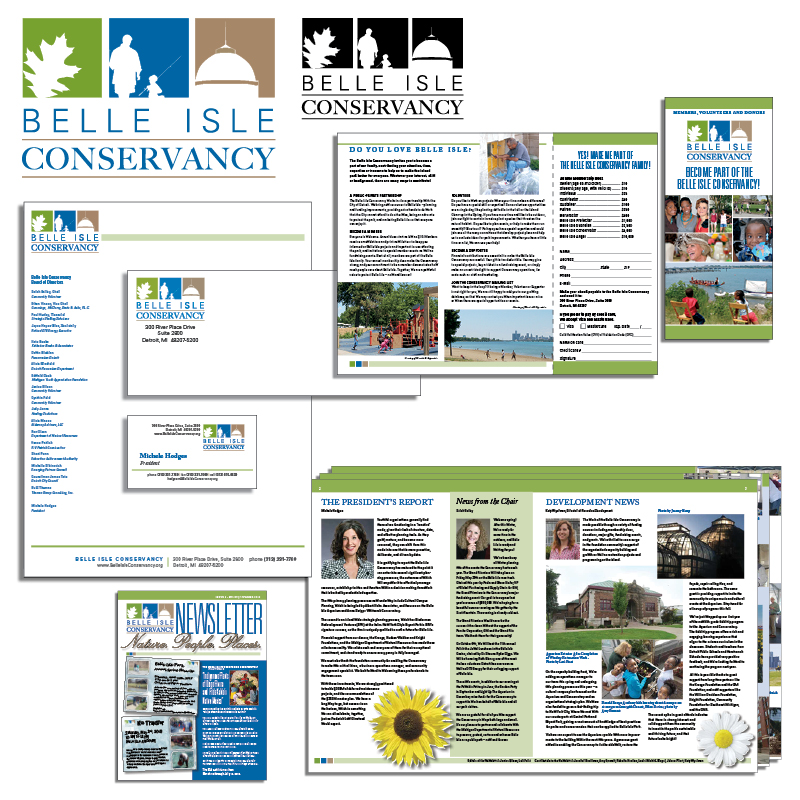 Belle Isle Conservancy Corporate ID