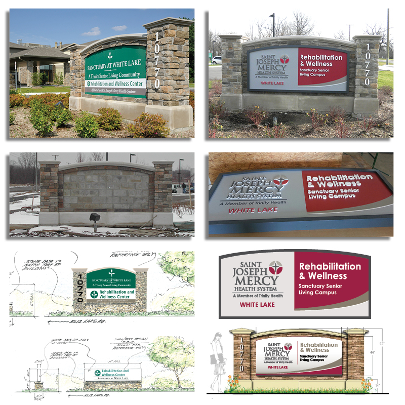 White Lake Outdoor Signage